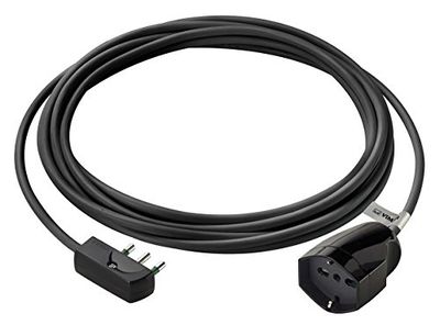 Vimar 0P32382 Alargador de Cable de Alimentación Universal 5 m, 3G, 1,5, Spa17, Color Negro
