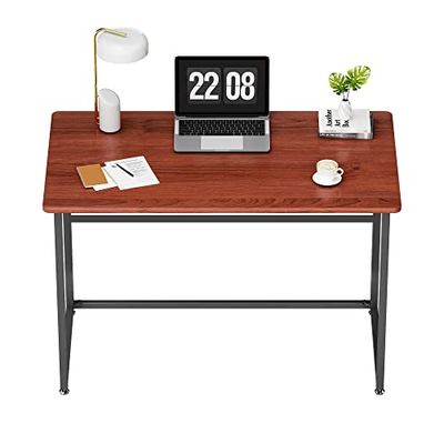 EUREKA ERGONOMIC Klaptafel, mobiele roltafel, inklapbaar bureau met zwenkwielen, computertafel, kleine bureautafel voor thuis, kantoor, tuin, geen montage nodig 43