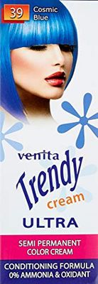 Venita Trendy Cream Ultra Hair Dye 39 Cosmic Blue 75ml