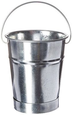 American Metalcraft GP3 Pails, 3.5" Length x 3.5" Width, Silver