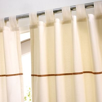 Izziwotnot - bucle Cortina - Regalo Crema - 132 x 163 cm