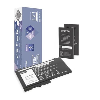 Batería - batería Compatible para portátil, 11.1V, 3600mAh, Ideal para DELL E5450, Alta Capacidad y Durabilidad para un Rendimiento óptimo.