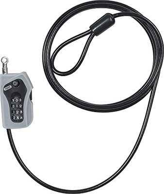 Abus 52523 Antivol à câble, Noir, 200 cm