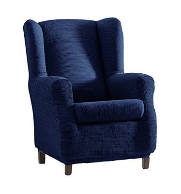 Eysa Aquiles elastische bankovertrek, oorstoel, kleur 03-blauw, polyester-katoen, 70-90 cm/60-80 cm/90-110 cm