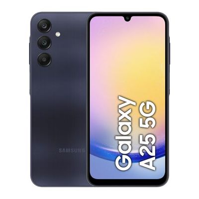Samsung Galaxy A25 5G Smartphone, Simlockvrij zonder abonnement, Android mobiele telefoon, 128 GB, snellaadfunctie, 50 MP camera, Blue Black, 30 maanden fabrieksgarantie