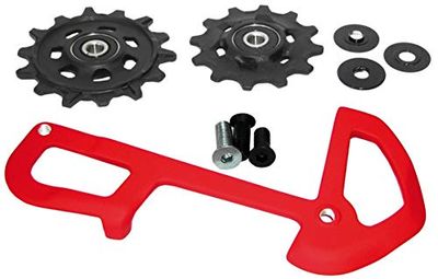 SRAM XX1 Eagle Rear Derailleur 12 Speed Pulleys and Inner Cage Red
