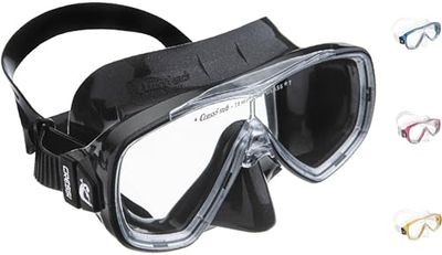 CRESSI Onda Mask Black/Black - Single Masque Onda pour la Plongée et le Snorkeling, Noir/Noir, Taille unique, Unisex