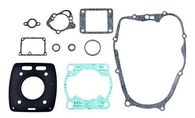 Vertex Motorcycle Full Gasket Set – Compatible with Yamaha RD125LC / DT125LC (Square Barrel) 1982, 1983, 1984, 1985, 1986, 1987, 1988, 1989 – Complete 2-Stroke Engine Rebuild Kit