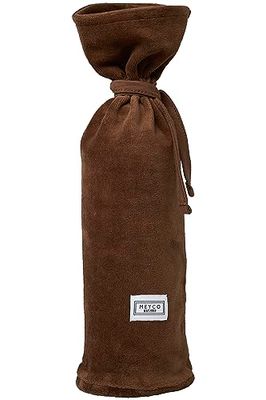 Meyco Warmwaterkruikzak Velvet chocolade