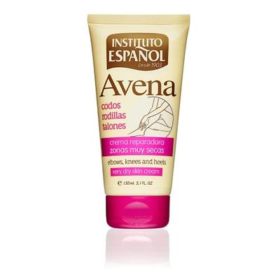 Instituto Español Crema Reparadora Avena para Codos Rodillas Talones - Zonas muy Secas - 150 ML