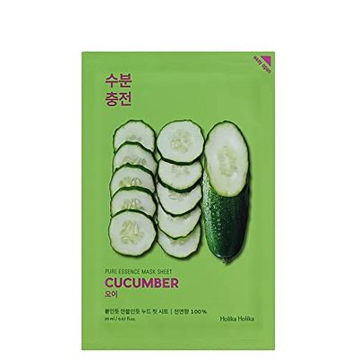 Holika Holika Pure Essence Masque Concombre - Sheet Mask Cucumber