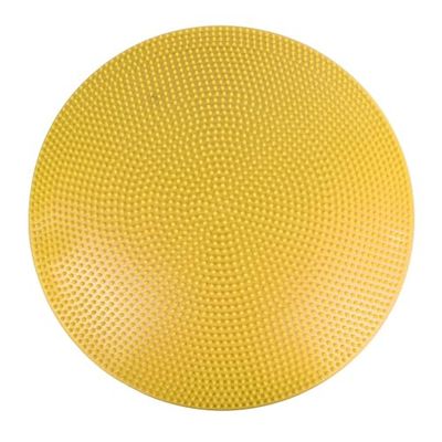 Cando CanDo Balanskussen met noppenzijde, zitkussen, oppompbaar, Cando Balance Disc, 60 cm diameter, geel, 30-1868Y