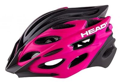 HEAD Acc101832 Casques Unisex-Adult, Noir Mat/Rose, M/L