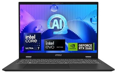 MSI Prestige 16 AI Studio B1VFG-010-16" QHD Display, Intel Core Ultra 7 155H, 32GB DDR5 RAM, 1TB GB SSD, NVIDIA