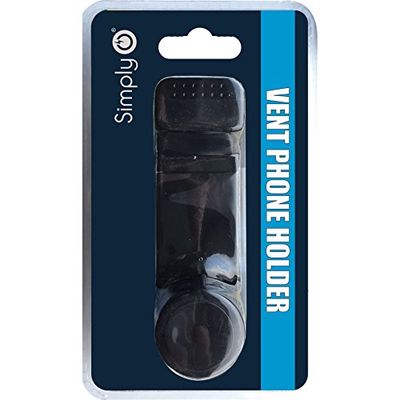 Simply PH004 Universal Car Gadgets Vent Phone Holder, 360° rotatable Angle, Holds Device Securely in Air Vent While Driving, Can Adjust To Any Size of The Phone, Easy To Fit