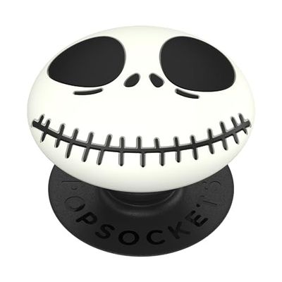 PopSockets Phone Grip con cavalletto espandibile, PopSockets per telefono, Nightmare Before Christmas -Glow in The Dark Jack