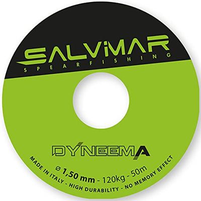 SALVIMAR Dyneema 50 m Unisex Vuxen Multifärg, 1,5mm
