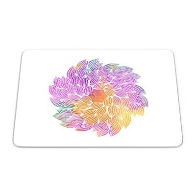 Bonamaison, Rectangle Pop Art Digital Printed Mouse Pad, Non-Slip Base, for Office and Home, Size: 22 x 18 cm