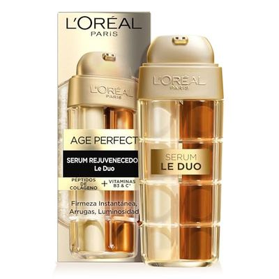L'Oréal Paris Age Perfect Sierum Ringiovanente Le Duo, per tutti i tipi di pelle, 30 ml