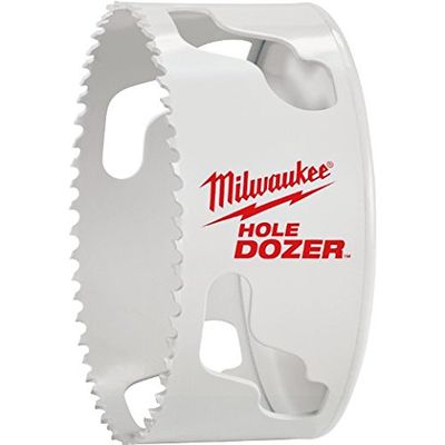 Milwaukee 45242193486 Scie Cloche Hole Dozer des Perçages Haute Qualité, Blanc