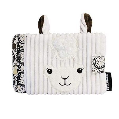 Les Déglingos - Album Photos Bébé MMuchachos le Lama -10 Pochettes 10x15cm - Idéal crèche - Puériculture - Rembourrage Recyclé - Blanc