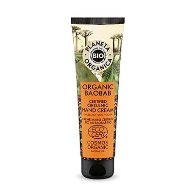 Planeta Organica Organic Baobab certifierad ekologisk handkräm 75 ml