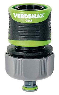 Verdemax 9446 5/8-3/4-inch snelkoppeling met waterstopvergrendeling