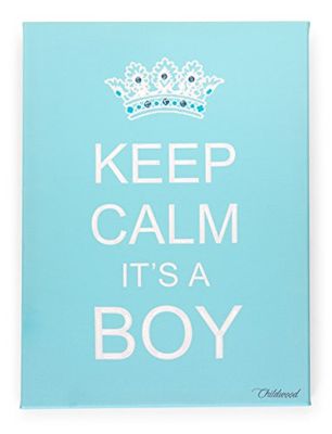 Childwood CHOPPB Afbeelding My Little Prince, 30 x 40 cm, wit/blauw