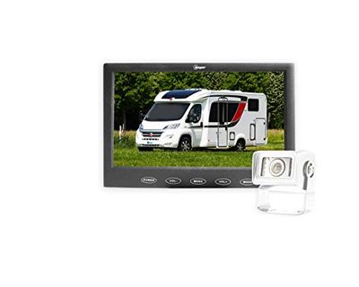 BEEPER Caméra de recul Haute définition Camping-Car écran LED caméra Blanche RWEC110X-N