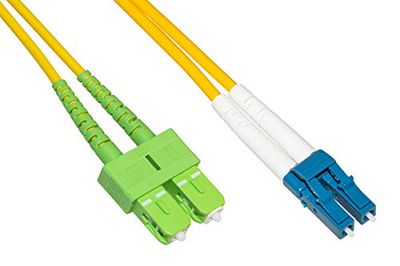 Kabel z włókna szklanego SC APC A LC UPC SINGLEMODE DUPLEX MT.1