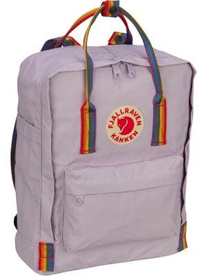 Fjällräven Kånken Rainbow Sports rugzak, uniseks, Pastel Lavender-Regenboog, Eén maat, Sport