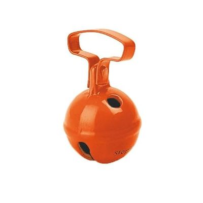 Stepland SLCH025-TU belletje 4 2,7 cm volwassenen, uniseks, oranje-zonder borduurwerk, TU