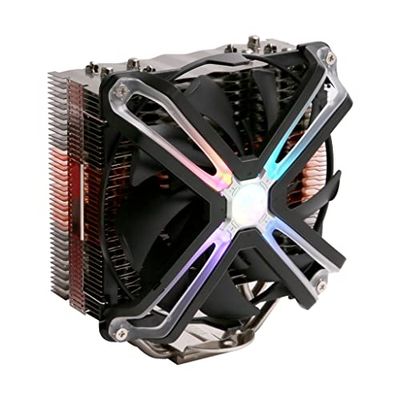 Zalman CNPS17X Hoge prestaties RGB CPU-koeler Tower voor AMD en Intel, zwart