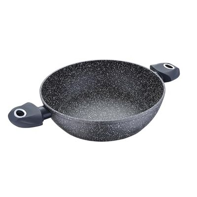 Bergner Orion caçarola, alumínio forjado, cinzento, 28 cm