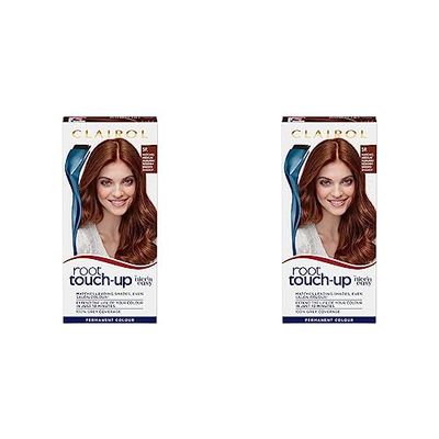 Clairol Root Touch-Up Permanent Hair Dye, 5R Medium Auburn (Pack of 2)