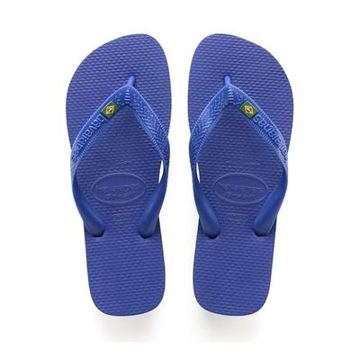 Havaianas Brasil, sandálias unissexo para adultos, azul-marinho