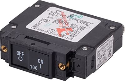 Blauwe Zee 7446 UL-489 Stroomonderbreker - 100A Flat Rocker [7446]