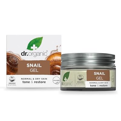 Dr.Organic Gel facial / corporal de barba de caracol 50 ml
