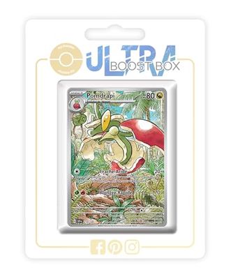 Pomdrapi 210/191 Alternative Pokémon Gallery Secrète - Ultraboost X Écarlate et Violet 8 Étincelles Déferlantes - Coffret de 10 Cartes Pokémon Françaises