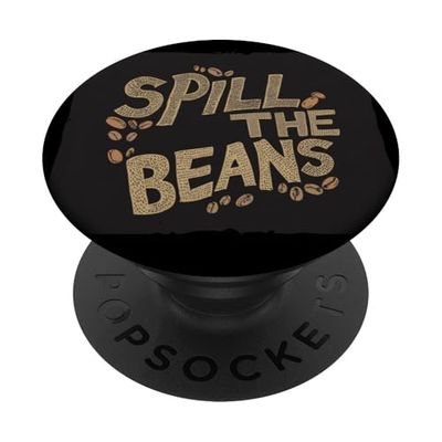 Segreti ad alta voce con il discorso di Spill the Beans PopSockets PopGrip Adesivo