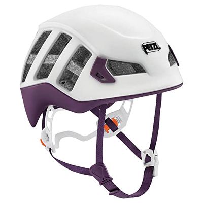 Petzl, Meteora, Klimhelm En Bergbeklimmen, Wit/Violet, U, Vrouw
