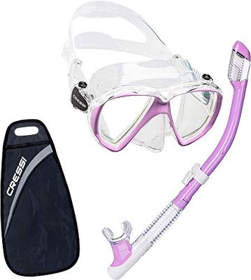 Cressi Ranger & Tao Dry Kits de Randonnée Aquatique Mixte, Transparent/Lilas, Unique