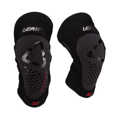 Leatt 5025202520, 3DF knäskydd 5.0 Evo FASTFIT Svart S/M Unisex Vuxen, Svart