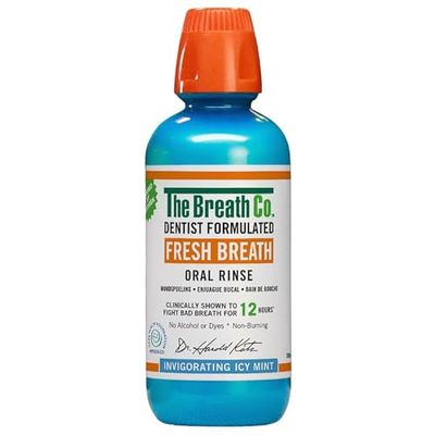 The Breath Co Rince-bouche frais à la bouche - Menthe glacée, 500 ml