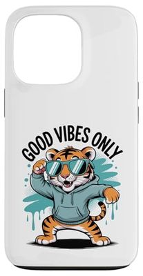 Tigre Dabbing Con Occhiali Da Sole Custodia per iPhone 13 Pro