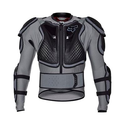 Fox Racing - Veste Titan Sport – Veste de Protection Motocross VTT – Protection complète, ventilée, Protection Dorsale Amovible, Motocross, Gris Nuage, L