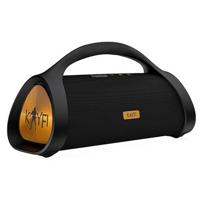 Kayfi Enceinte Bluetooth Portable 260, 60W RMS, IPX7 Étanche, Autonomie 25h, Noir