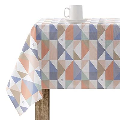Belum tafelkleed van hars, vuilafstotend, afmetingen: 300 x 140 cm, model: 0400-38, stof: 100% katoen, tafelkleed zonder wasdoek, zeer zacht, waterbestendig, vloeistofafstotend