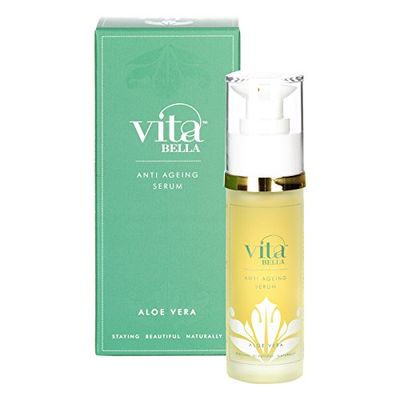 Vitabella anti invecchiamento Siero 30ml con Aloe Vera e Olio di Argan