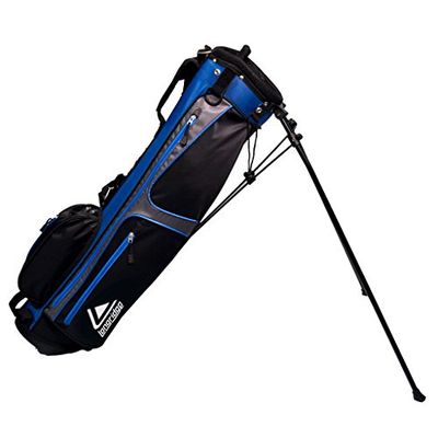 Longridge 6" Saco de fim de semana para golfe, preto/azul-marinho